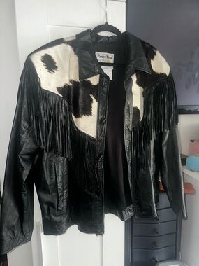 VINTAGE PIONEER WEAR Genuine Leather / Calf Hair